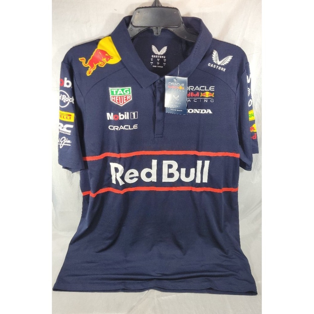 Castore Men's Red Bull Racing F1 Team Polo 2025 - Night Sky - Medium